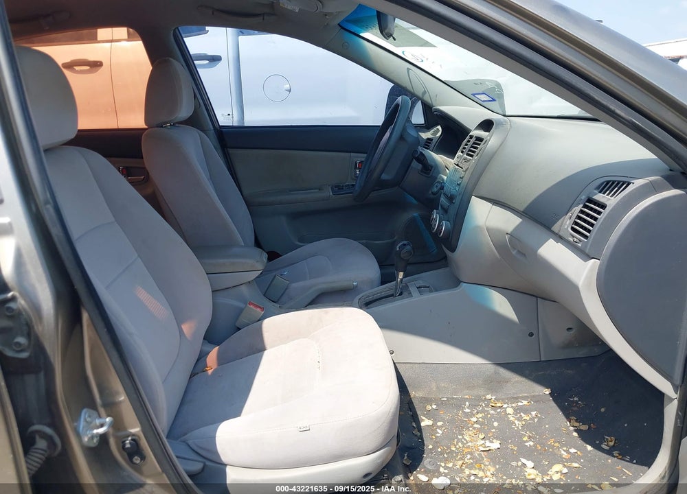 2008 KIA SPECTRA EX VIN: KNAFE121085499935