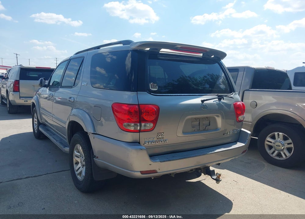 2005 TOYOTA SEQUOIA SR5 V8 VIN: 5TDBT44AX5S236962