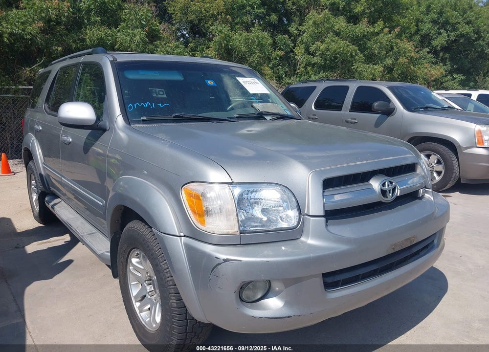 2005 TOYOTA SEQUOIA SR5 V8 VIN: 5TDBT44AX5S236962