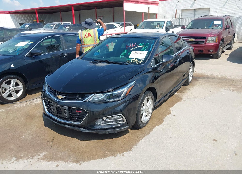 2017 CHEVROLET CRUZE LT AUTO VIN: 1G1BE5SM1H7148807