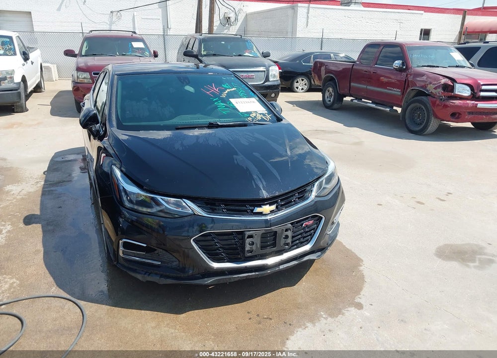 2017 CHEVROLET CRUZE LT AUTO VIN: 1G1BE5SM1H7148807