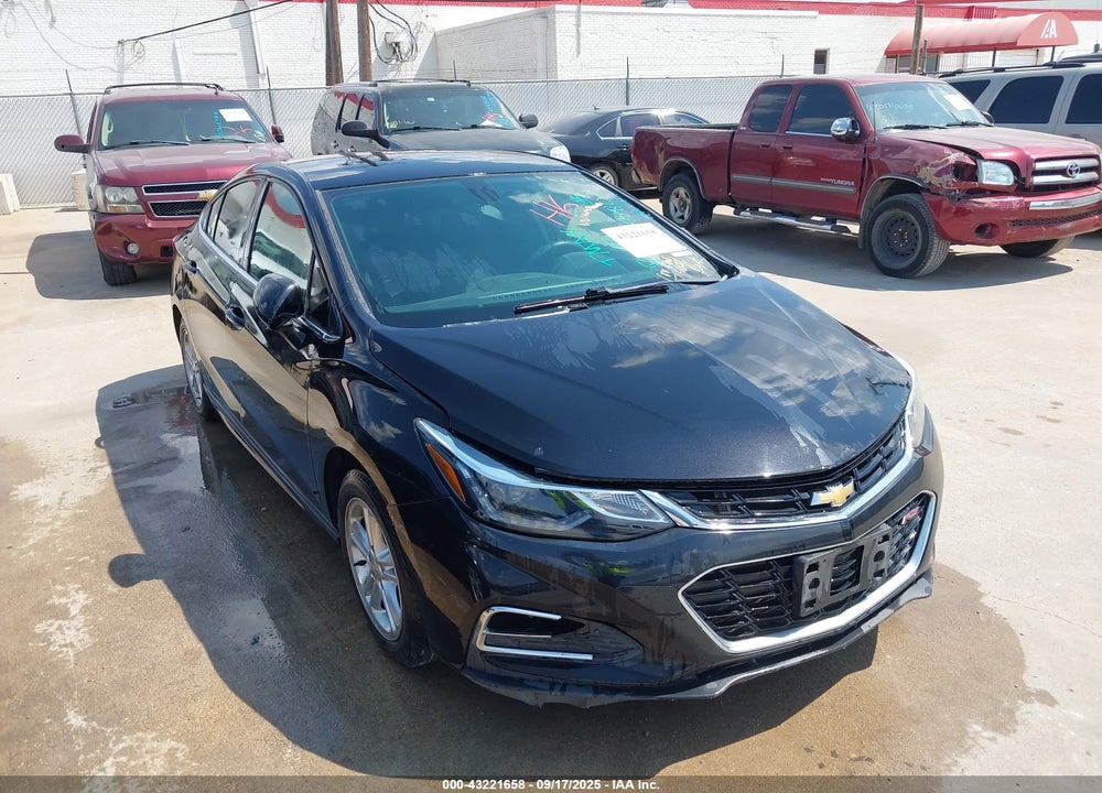 2017 CHEVROLET CRUZE LT AUTO VIN: 1G1BE5SM1H7148807