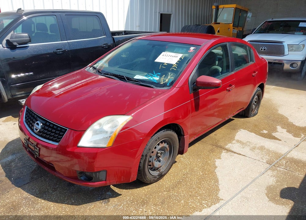 2008 NISSAN SENTRA 2.0 VIN: 3N1AB61EX8L734142