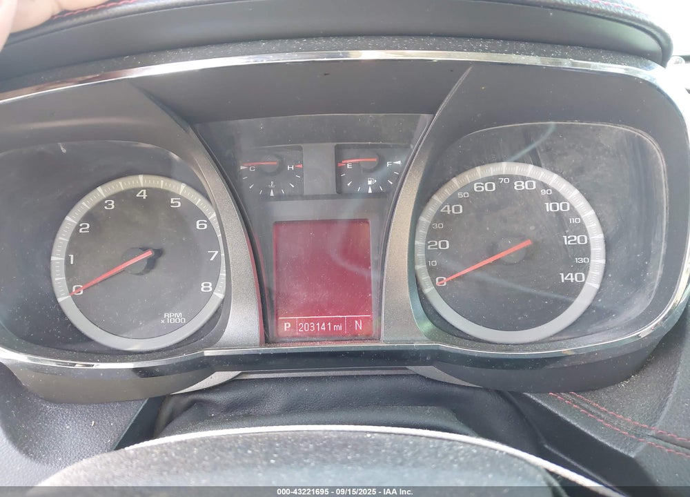 2013 GMC TERRAIN VIN: 2GKFLZE32D6175716