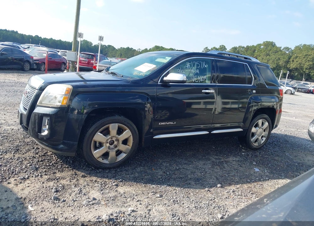 2013 GMC TERRAIN VIN: 2GKFLZE32D6175716