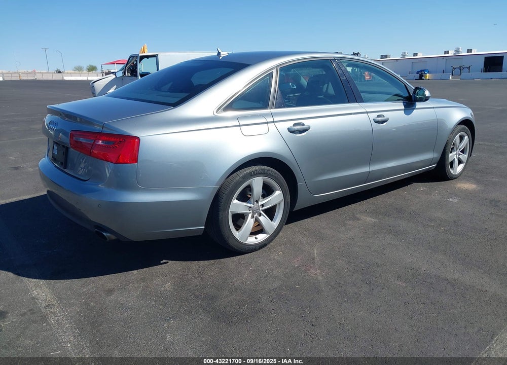 2012 AUDI A6 VIN: WAUDFAFCXCN093766
