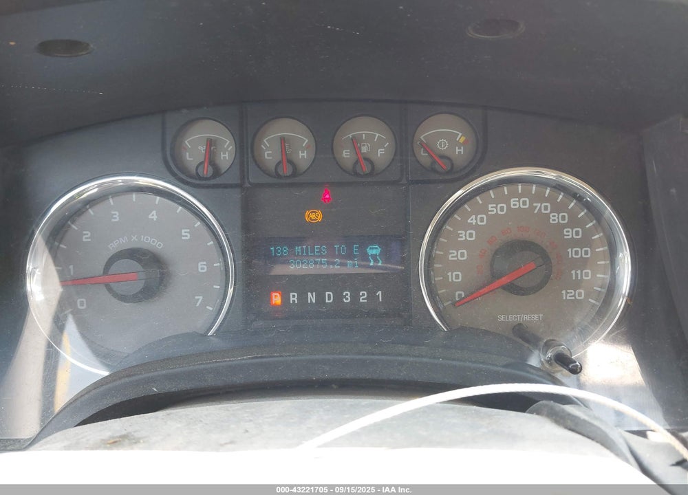 2009 FORD F-150 VIN: 1FTPW12V39KC27826