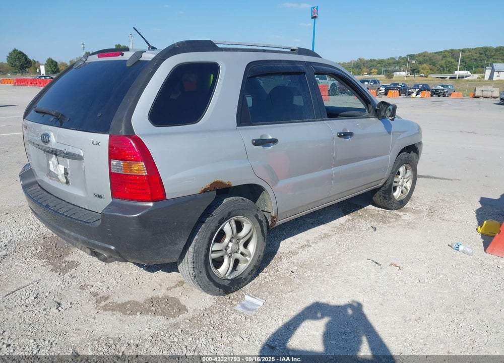 2007 KIA SPORTAGE LX V6 VIN: KNDJF723977351235