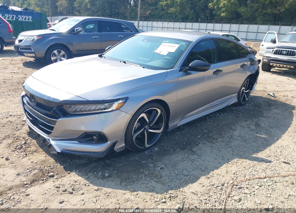 2022 HONDA ACCORD VIN: 1HGCV1F49NA077130
