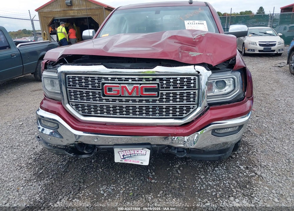 2017 GMC SIERRA 1500 SLT VIN: 3GTU2NEC5HG409338