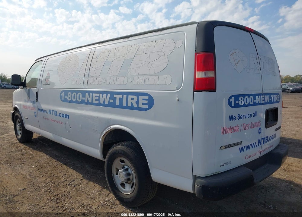 2006 CHEVROLET EXPRESS 2500 VIN: 1GCGG29V161238317