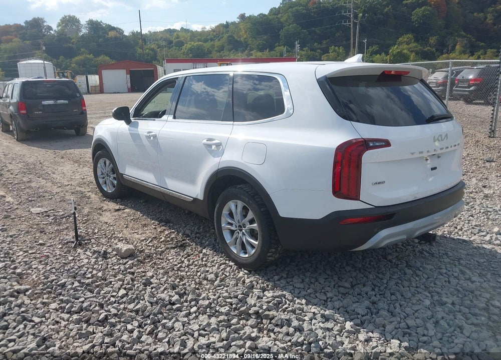 2022 KIA TELLURIDE VIN: 5XYP2DHC0NG205186
