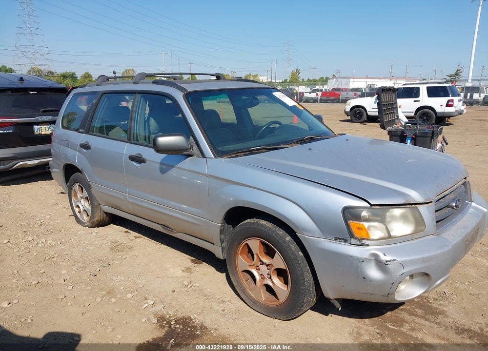 2003 SUBARU FORESTER XS VIN: JF1SG65643H739047
