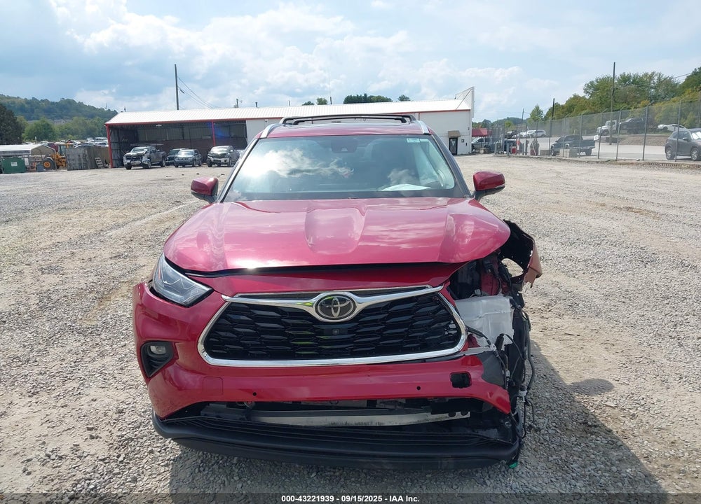 2021 TOYOTA HIGHLANDER VIN: 5TDDZRBH7MS079698