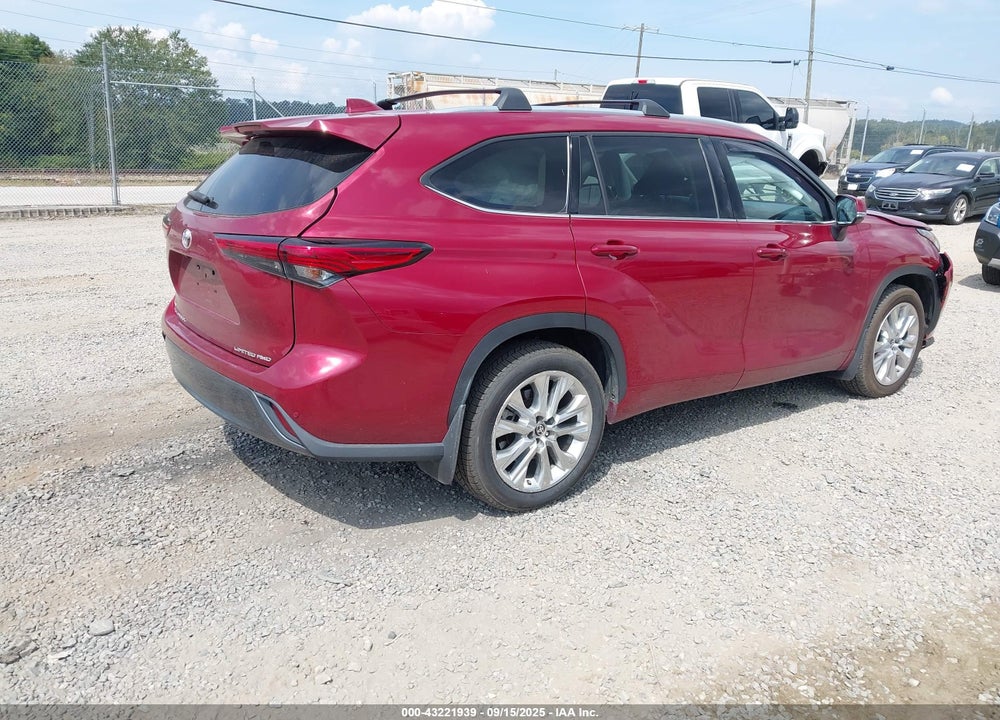 2021 TOYOTA HIGHLANDER VIN: 5TDDZRBH7MS079698