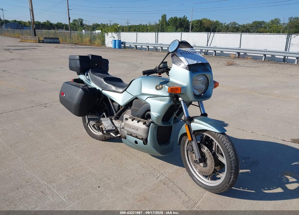 1986 BMW K75 C/T VIN: WB1057409G0130922