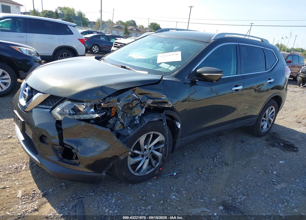 2015 NISSAN ROGUE VIN: 5N1AT2MV2FC876701