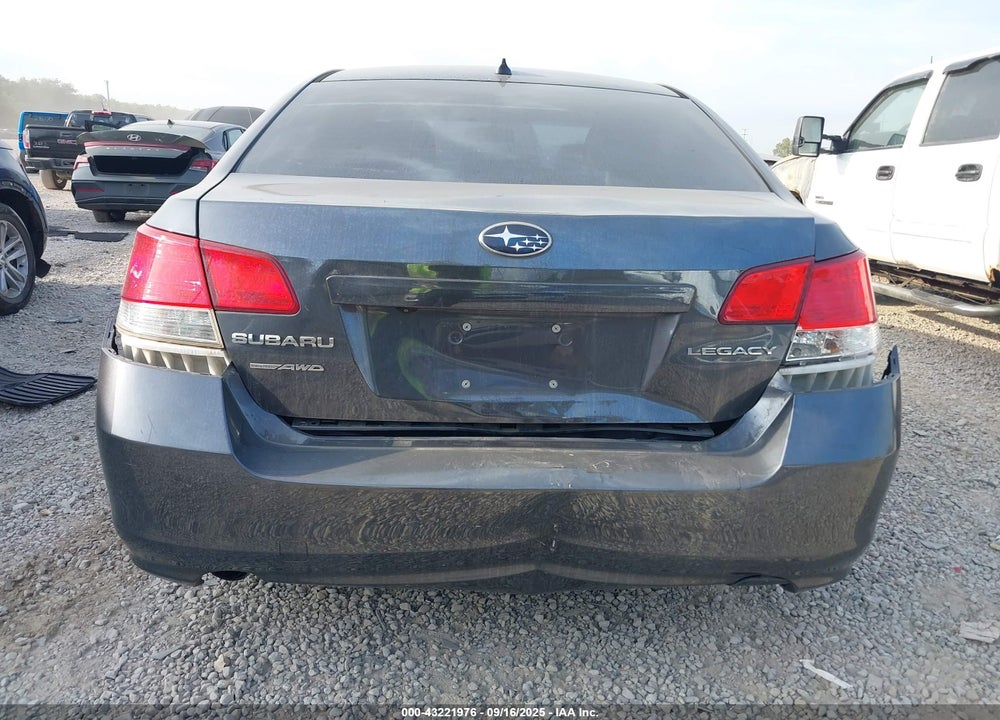 2013 SUBARU LEGACY VIN: 4S3BMCL62D3003808