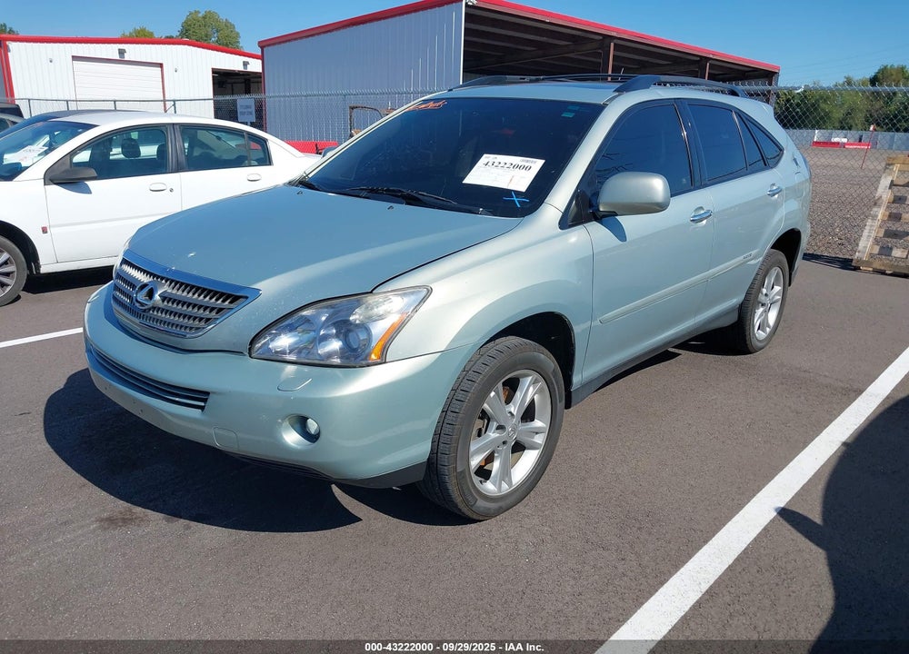 2008 LEXUS RX 400H VIN: JTJHW31U782049701