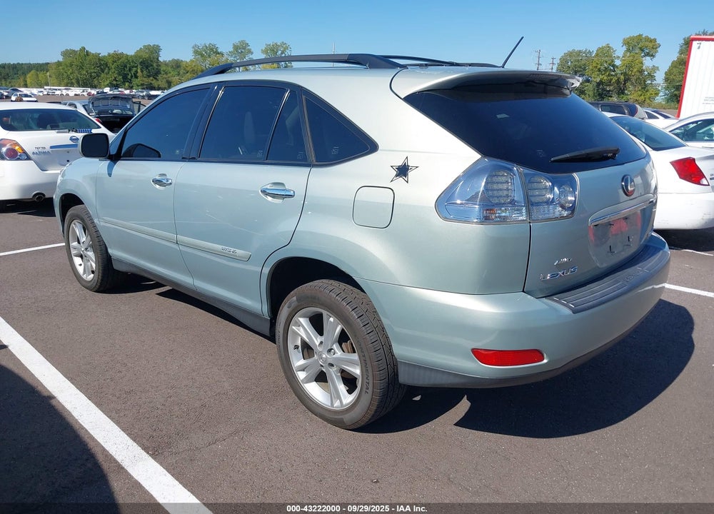 2008 LEXUS RX 400H VIN: JTJHW31U782049701