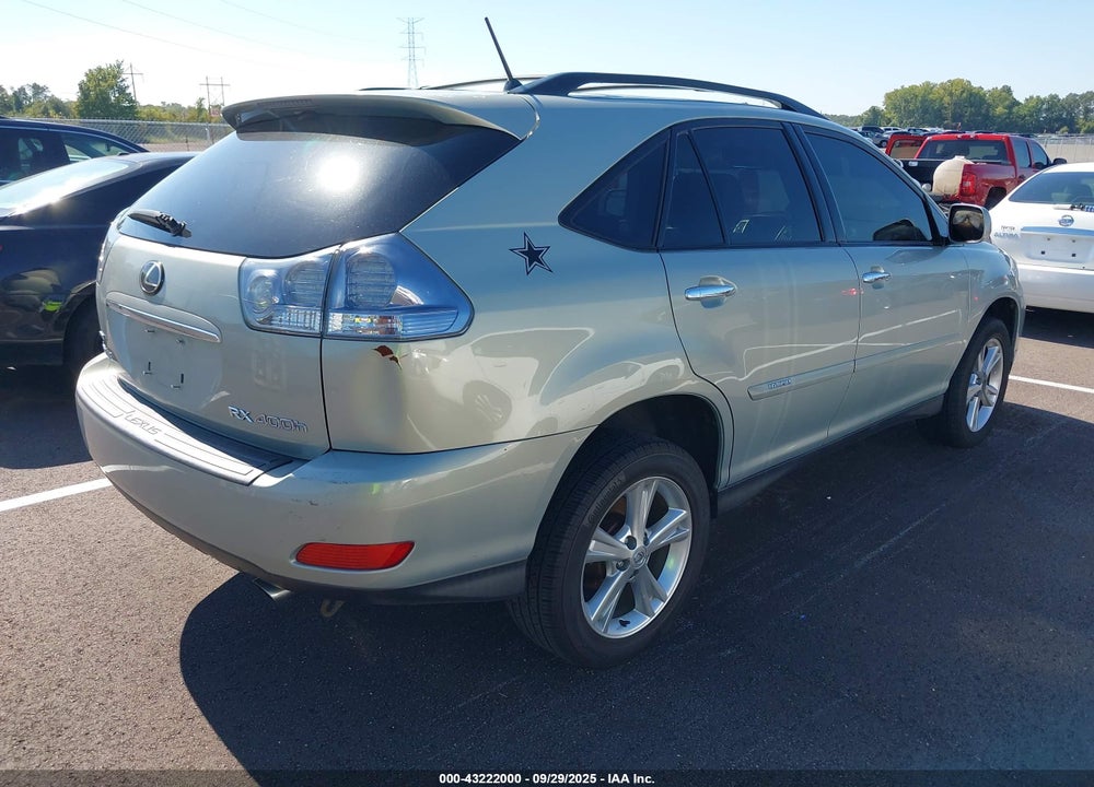 2008 LEXUS RX 400H VIN: JTJHW31U782049701