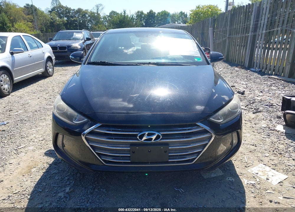 2017 HYUNDAI ELANTRA LIMITED VIN: KMHD84LF0HU119605