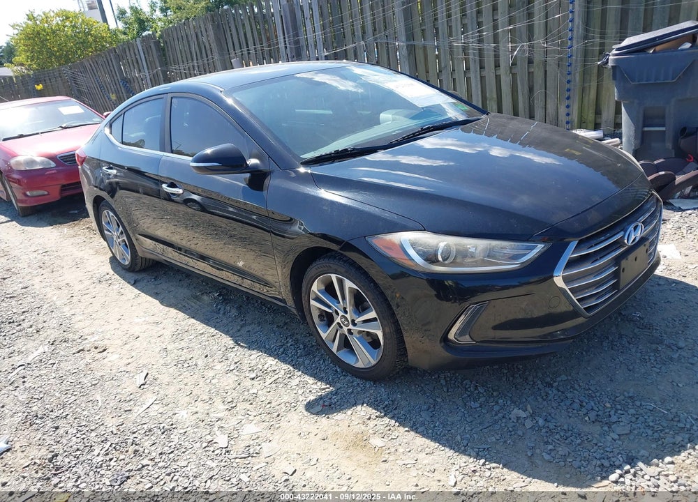 2017 HYUNDAI ELANTRA LIMITED VIN: KMHD84LF0HU119605