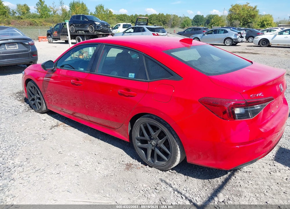 2022 HONDA CIVIC VIN: 2HGFE2F52NH557443