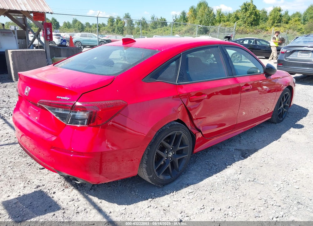2022 HONDA CIVIC VIN: 2HGFE2F52NH557443