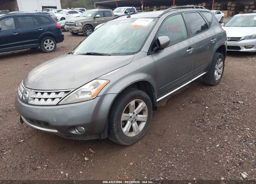 2006 NISSAN MURANO SL VIN: JN8AZ08TX6W413983