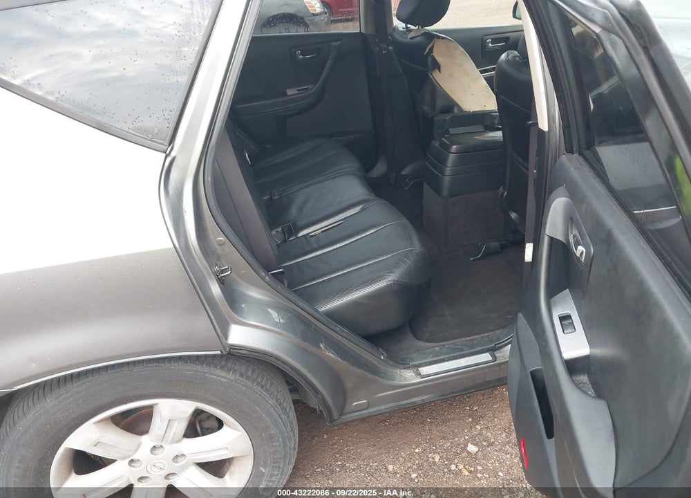 2006 NISSAN MURANO SL VIN: JN8AZ08TX6W413983