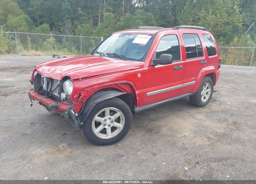 2005 JEEP LIBERTY LIMITED EDITION VIN: 1J4GL58K35W548579