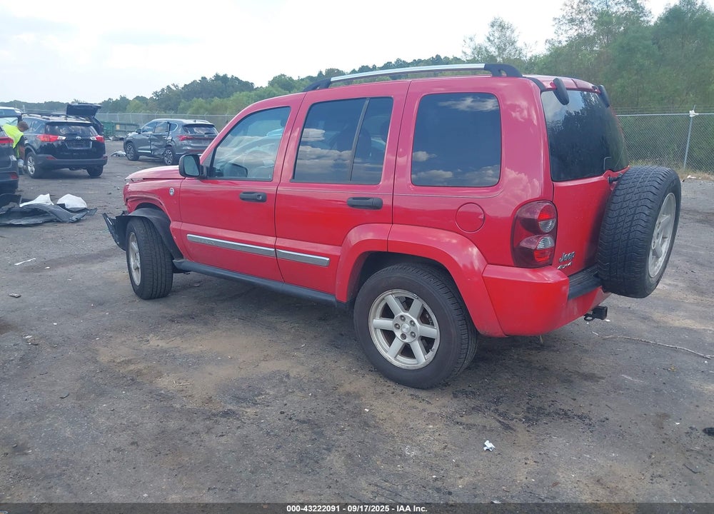 2005 JEEP LIBERTY LIMITED EDITION VIN: 1J4GL58K35W548579