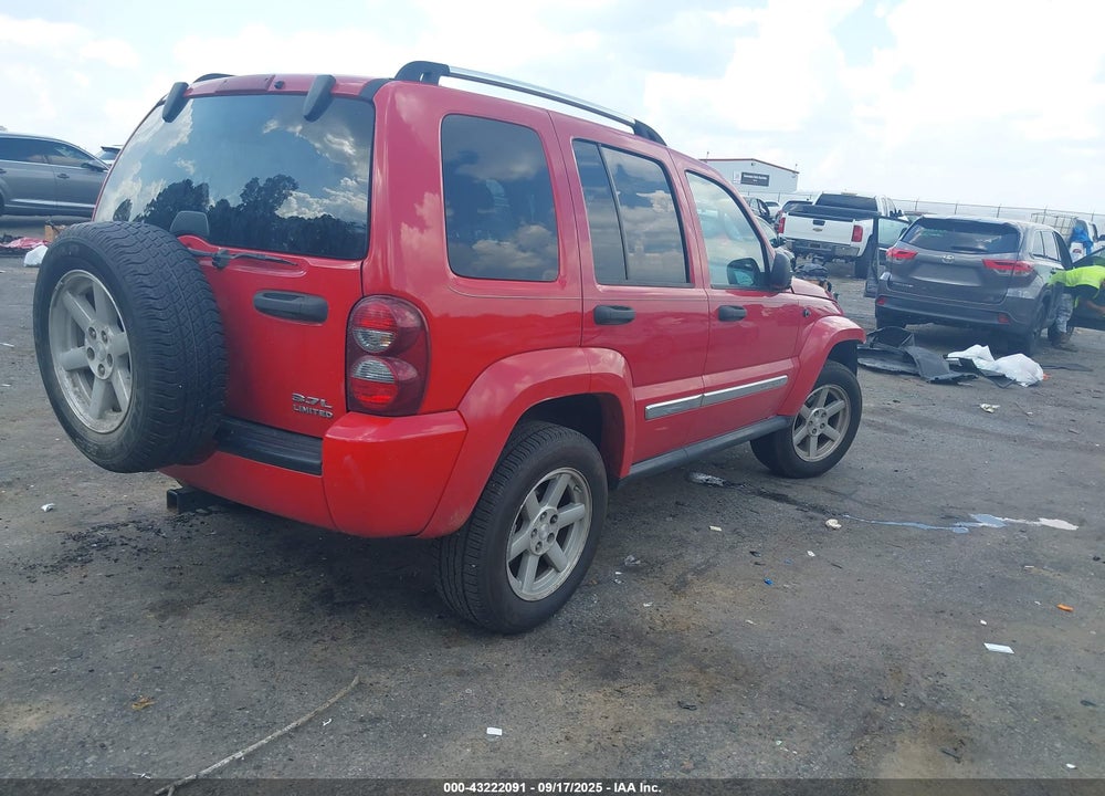 2005 JEEP LIBERTY LIMITED EDITION VIN: 1J4GL58K35W548579