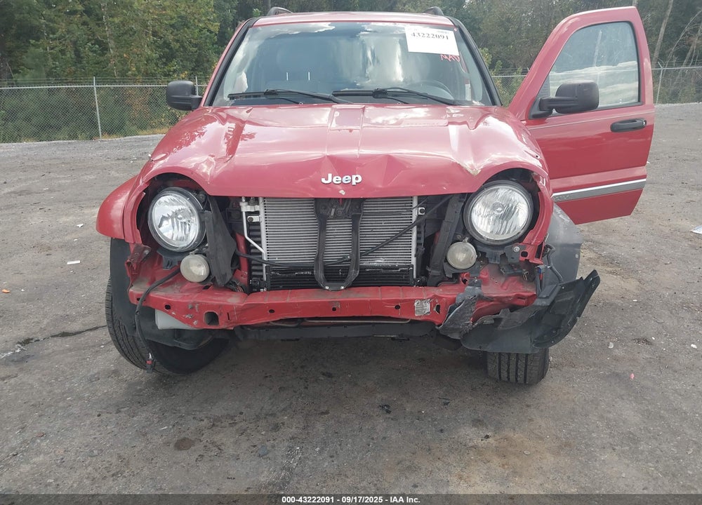 2005 JEEP LIBERTY LIMITED EDITION VIN: 1J4GL58K35W548579