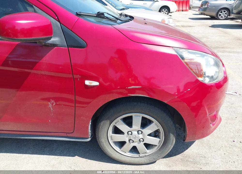 2014 MITSUBISHI MIRAGE VIN: ML32A4HJ6EH003510