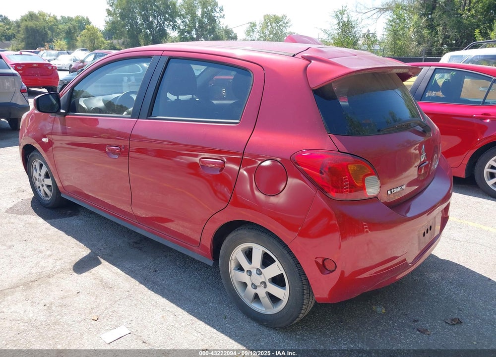 2014 MITSUBISHI MIRAGE VIN: ML32A4HJ6EH003510