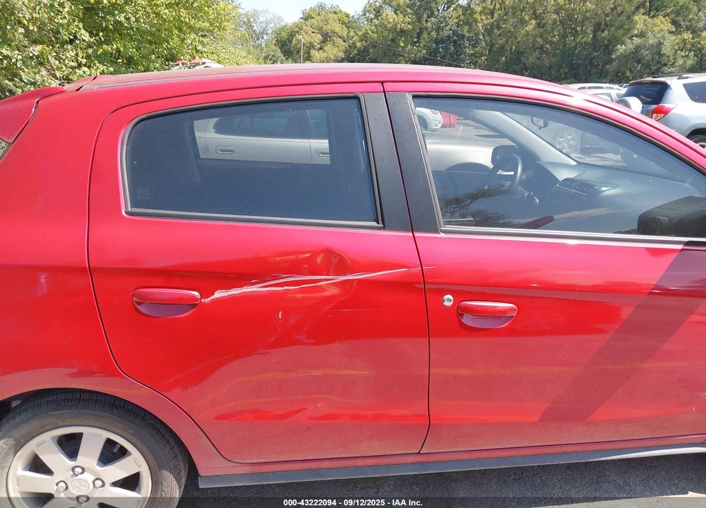 2014 MITSUBISHI MIRAGE VIN: ML32A4HJ6EH003510