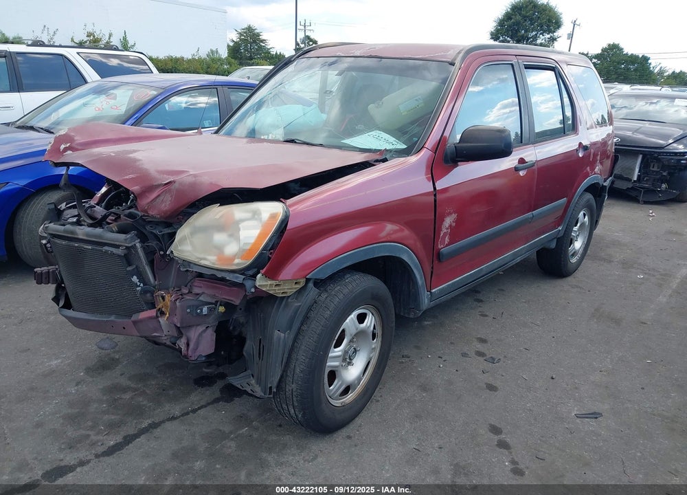 2006 HONDA CR-V LX VIN: JHLRD68536C022406