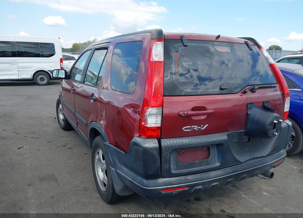 2006 HONDA CR-V LX VIN: JHLRD68536C022406