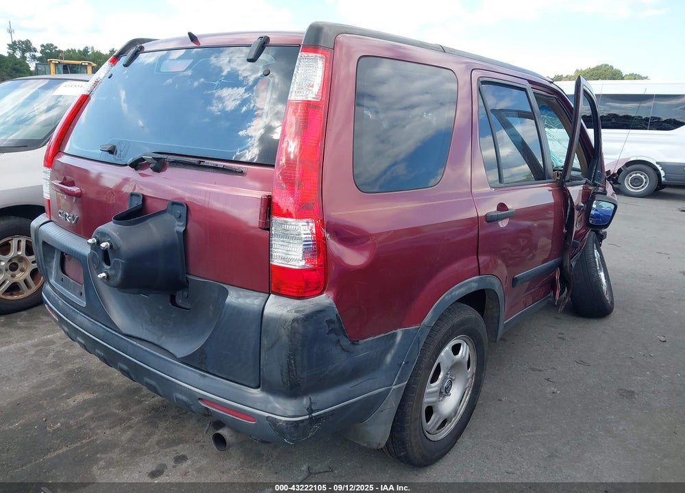 2006 HONDA CR-V LX VIN: JHLRD68536C022406
