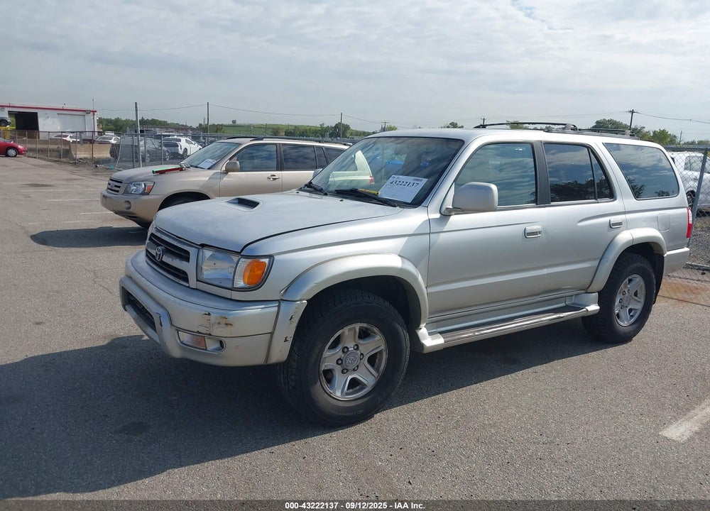 2000 TOYOTA 4RUNNER SR5 V6 VIN: JT3HN86R5Y0323176