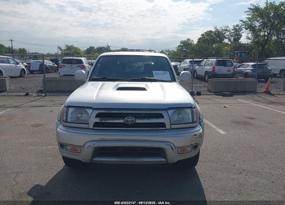 2000 TOYOTA 4RUNNER SR5 V6 VIN: JT3HN86R5Y0323176
