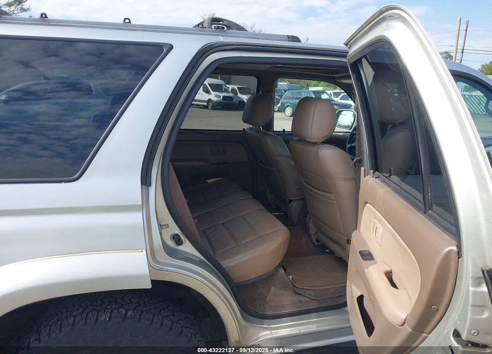 2000 TOYOTA 4RUNNER SR5 V6 VIN: JT3HN86R5Y0323176