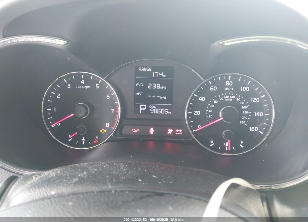 2016 KIA FORTE VIN: KNAFK5A81G5541378