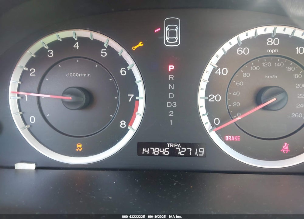 2012 HONDA ACCORD VIN: 1HGCP2F81CA076280