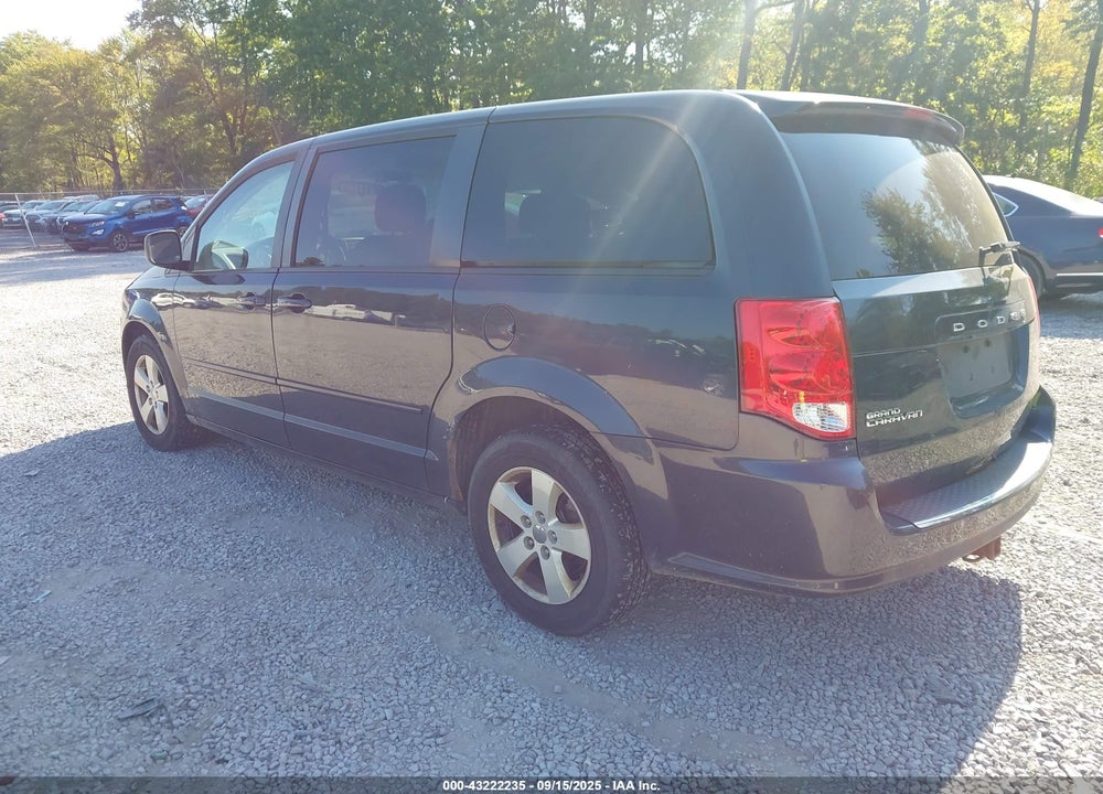 2013 DODGE GRAND CARAVAN SE VIN: 2C4RDGBG4DR601678
