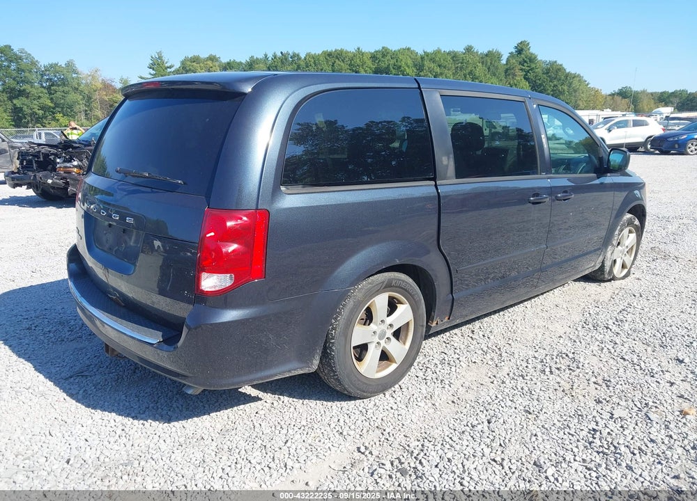 2013 DODGE GRAND CARAVAN SE VIN: 2C4RDGBG4DR601678