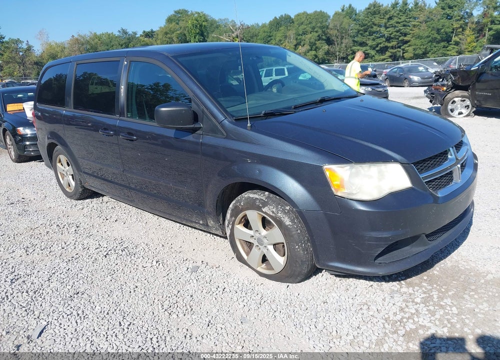 2013 DODGE GRAND CARAVAN SE VIN: 2C4RDGBG4DR601678