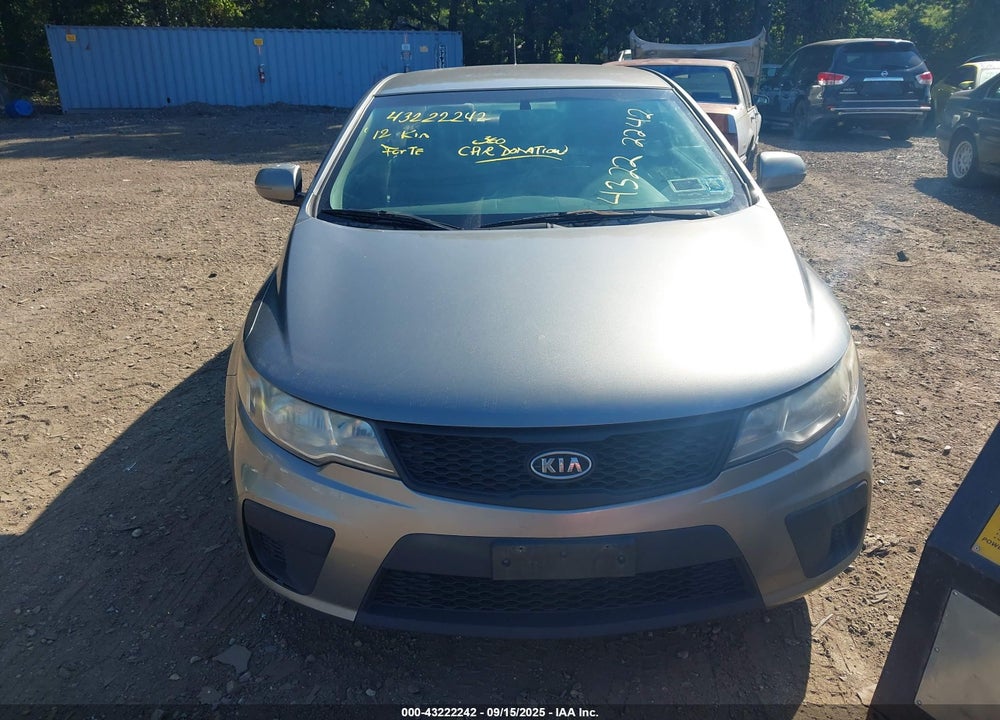 2012 KIA FORTE VIN: KNAFU6A21C5522285